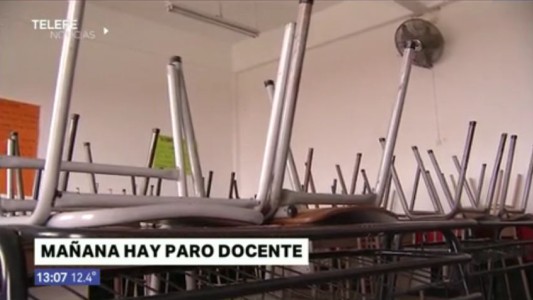 Mañana habrá paro docente por 24 horas