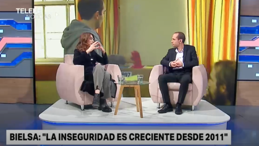 Bielsa en Telefe Noticias: "Si el gobernador denuncia desestabilización tiene que aportar pruebas"
