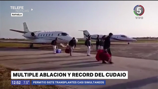 Rafaela: un único donante permitió salvar siete vidas