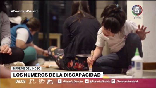 Según el INDEC, el 10,2% de la población de la Argentina tiene algún tipo de discapacidad