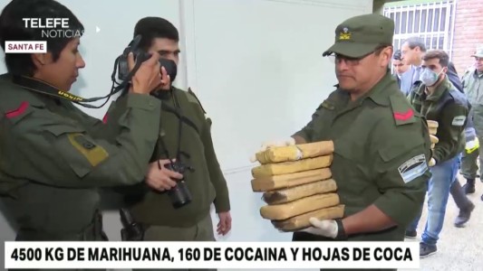 Quemaron más de mil kilos de droga incautados en operativos realizados en Santa Fe y Entre Ríos