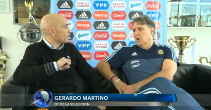 Mano a mano con el "Tata" Martino