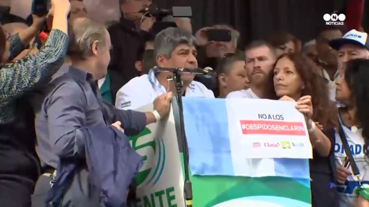 Los organizadores del paro nacional consideraron que la medida fue "contundente en todo el país"