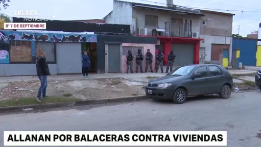 Varios detenidos y secuestro de armas y drogas en 14 allanamientos