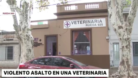 Violento asalto a una veterinaria ubicada frente al destacamento de Gendarmería