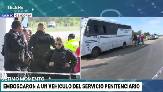 Atraco a un móvil del Servicio Penitenciario: intensa búsqueda de los presos fugados