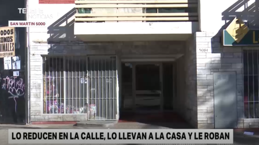 San Martín al 5000: lo redujeron, lo llevaron a su casa y le robaron