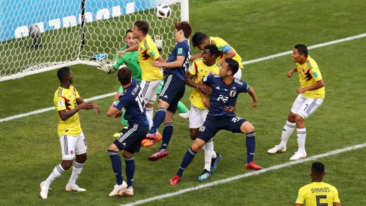Colombia tuvo el primer expulsado del Mundial y cayó ante Japón