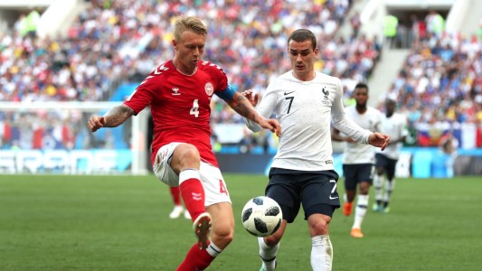 #Rusia2018: Francia y Dinamarca aburrieron pero lograron su objetivo de pasar a octavos