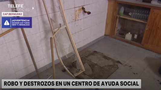 Capitán Bermúdez: robaron tres veces en centro solidario y hasta les mataron el gato