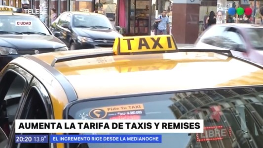 Comienzan a regir la nuevas tarifas de taxis y remises