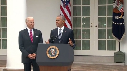 Obama le deseó éxito a Donald Trump y prometió realizar una “transición pacífica”