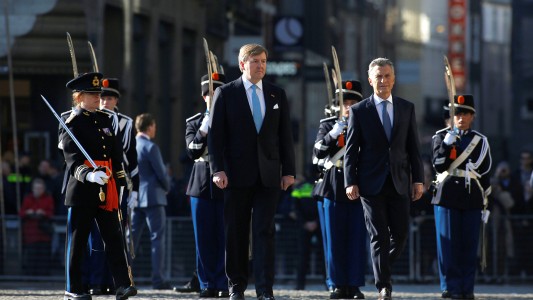 Mauricio Macri inició su visita oficial en Holanda