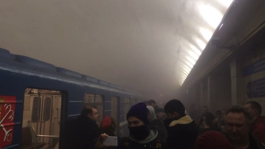 Explosión en el subte de San Petersburgo: hay víctimas fatales y personas heridas