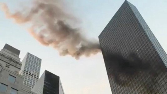 Nueva York: incendio en la Torre Trump de Manhattan