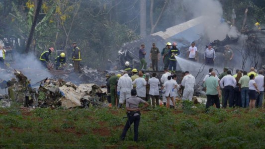 Se estrelló un avión en Cuba