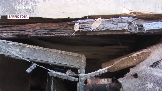 Incendio en el barrio Toba: ocho hermanitos quedaron en la calle