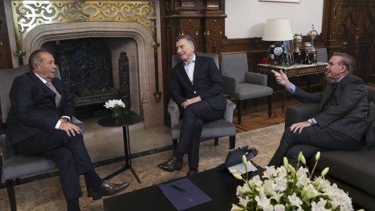 Adolfo Rodríguez Saá se reunió con Macri y Pichetto y suma su apoyo al oficialismo
