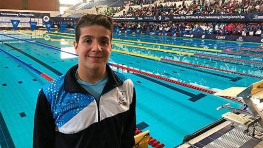 Facundo, atleta paralímpico rosarino, se prepara para los Juegos de Lima