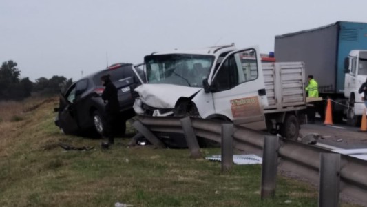 Accidente fatal en la autopista Rosario-Santa Fe