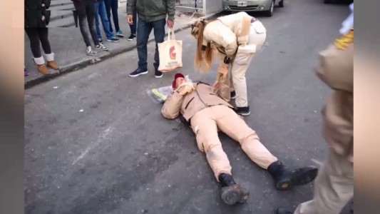 Un agente de la GUM fue atropellado por un automovilista que había cometido una infracción