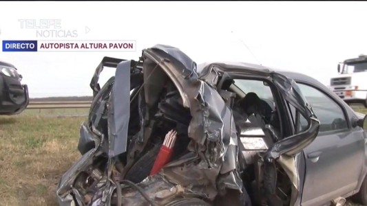 Choque en la autopista a Buenos Aires: murió una niña y su familia se encuentra herida