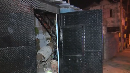 Balearon el frente de una vivienda en barrio Tablada