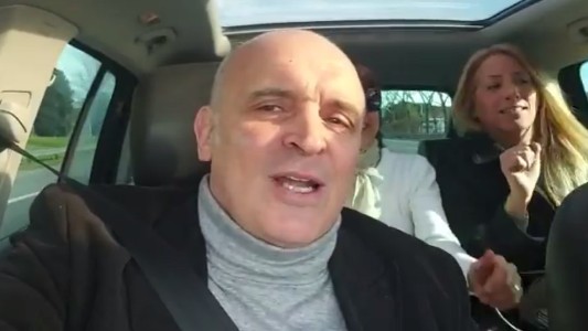 El llamativo baile de Luis Espert antes de votar