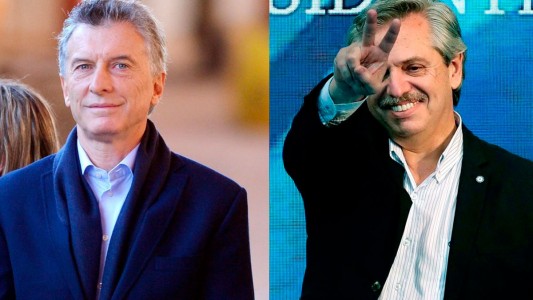 Macri le mandó un mensaje de WhatsApp a Alberto Fernández
