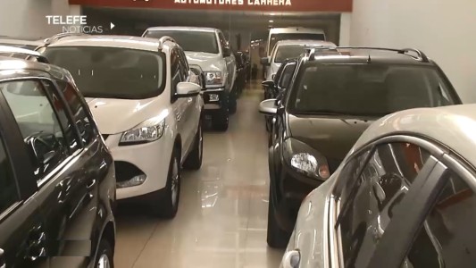 Fuerte caída en la venta de autos usados