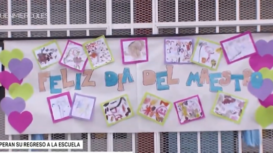 Día del Maestro: hablan las seños de Benja, el niño herido por una bala perdida