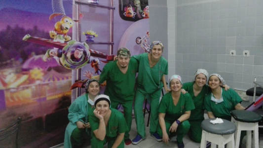 Bahía Blanca: inauguraron un quirófano "mágico" para los más chicos