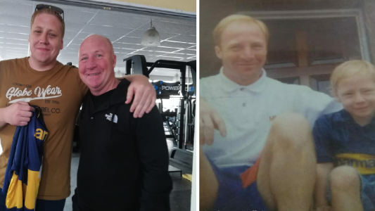 25 años después: el emotivo reencuentro del "Colo" Mac Allister con un chico que se curó de cáncer