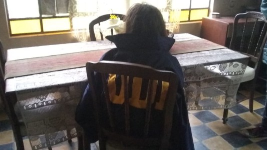 Abril apareció sana y salva en la casa de una vecina