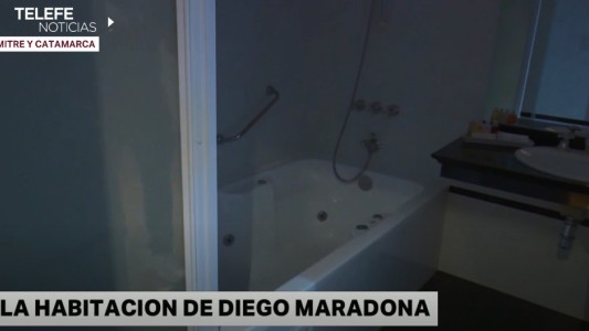 Así es la habitación de Diego en Rosario