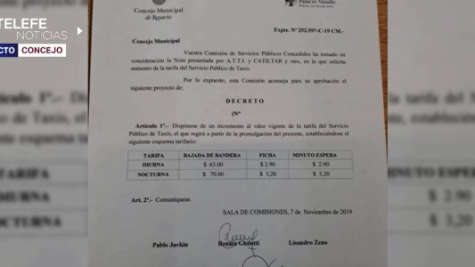 Hubo acuerdo en el Concejo para aumentar la tarifa de taxis