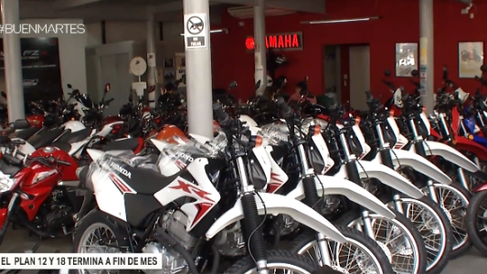 Extienden hasta fin de mes el programa "Ahora 12" para la compra de motos