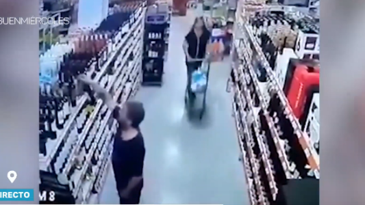 Cayó un "robavinos" en un supermercado de Echesortu