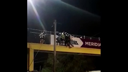 La Plata: un policía de franco salvó a una mujer que iba a arrojarse al vacío