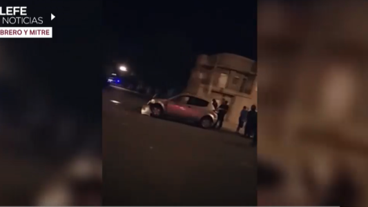 Violento choque en Mitre y 27 de Febrero