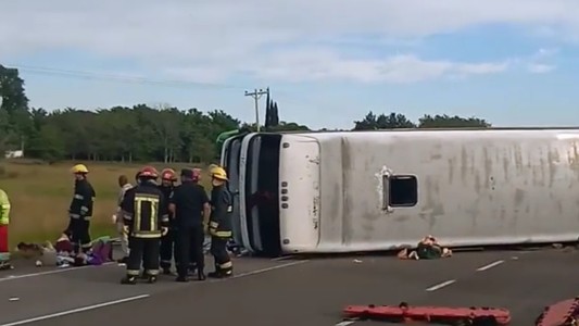 Vuelco fatal en la Ruta 2: "El micro estaba en perfectas condiciones", afirmó el dueño de la empresa
