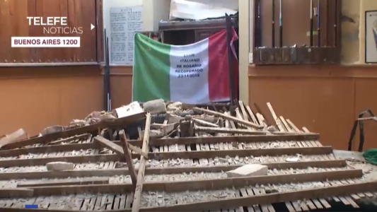 La nueva comisión directiva ingresó al Club Italiano y lo encontró en ruinas