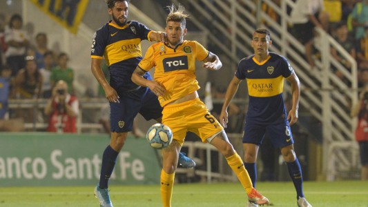 Central bajó al puntero en el último partido de Alfaro como DT de Boca