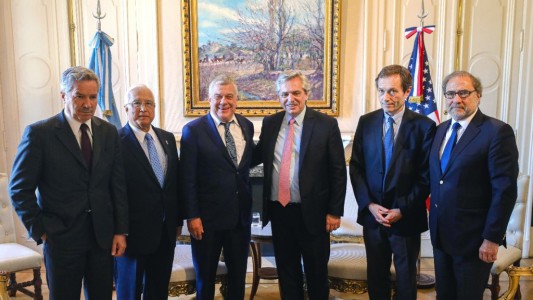 Alberto Fernández recibió a una delegación del Gobierno de Estados Unidos