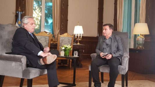 Alberto Fernández mano a mano con Telefe Noticias: importantes anuncios del presidente