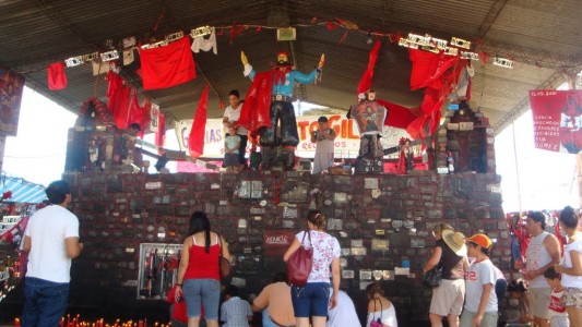 Esperan que unos 300 mil devotos lleguen al santuario correntino del Gauchito Gil