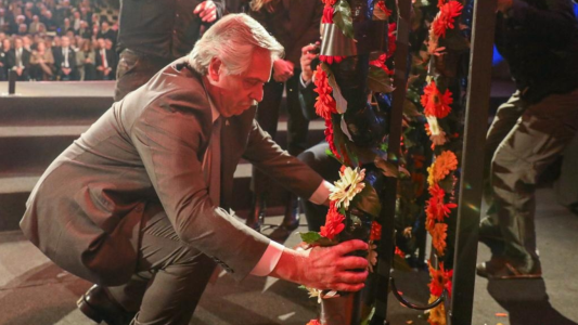 Alberto Fernández rindió homenaje a las víctimas del Holocausto
