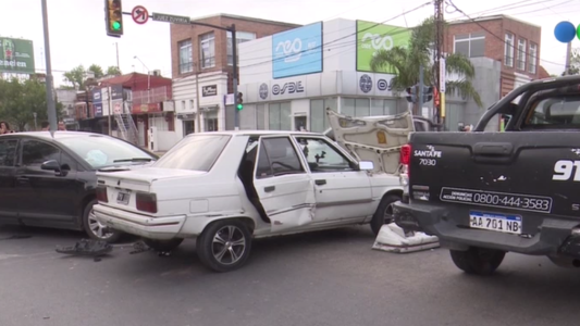 Persecución, balacera y choque tras un enfrentamiento en un boliche
