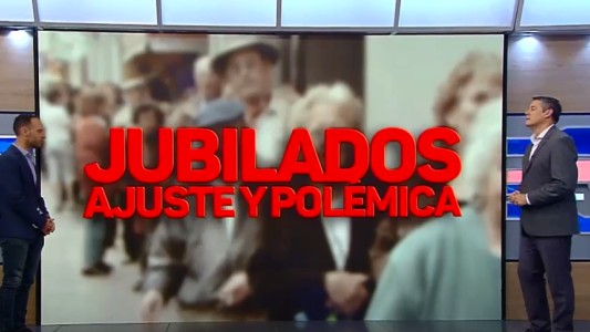 Jubilados, ajuste y polémica