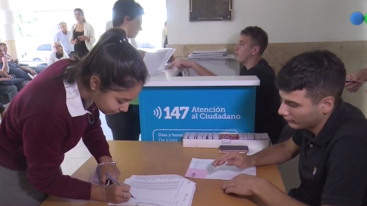 Comenzó la entrega de las credenciales del medio boleto estudiantil